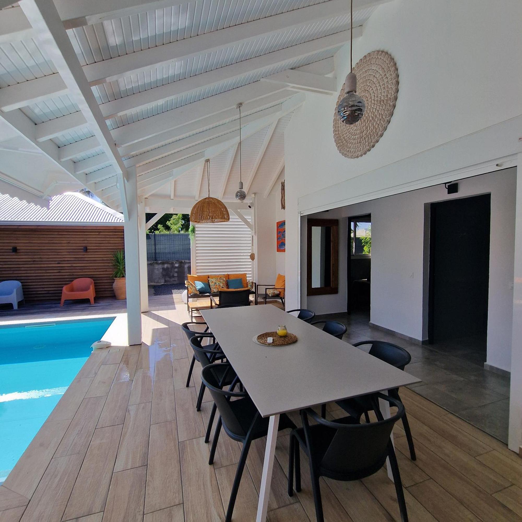 סן-פרנסואה Villa Milouma מראה חיצוני תמונה